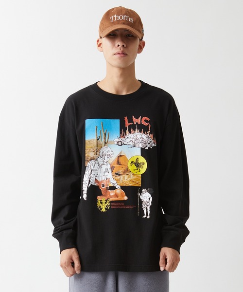 LMCの「【LMC】ISOLATION LONG SLV TEE / エルエムシー アイソレーション グラフィック ロングスリーブ Tシャツ(Tシャツ/カットソー・メンズ・ベージュ/ホワイト/ブラック/オレンジ・LARGE/MEDIUM/SMALL/X-LARGE)」の19枚目の写真