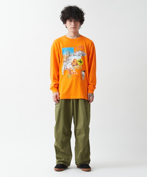 LMCの「【LMC】ISOLATION LONG SLV TEE / エルエムシー アイソレーション グラフィック ロングスリーブ Tシャツ(Tシャツ/カットソー・メンズ・ベージュ/ホワイト/ブラック/オレンジ・LARGE/MEDIUM/SMALL/X-LARGE)」の8枚目の写真