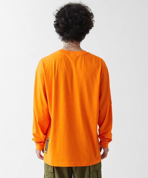 LMCの「【LMC】ISOLATION LONG SLV TEE / エルエムシー アイソレーション グラフィック ロングスリーブ Tシャツ(Tシャツ/カットソー・メンズ・ベージュ/ホワイト/ブラック/オレンジ・LARGE/MEDIUM/SMALL/X-LARGE)」の7枚目の写真