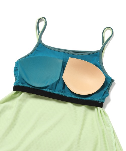 NERGY（ナージー）の「レイヤードカップ付きキャミソール（キャミソール・レディース・ブラック/ピンク/ライトグリーン・FREE）」の11枚目の写真