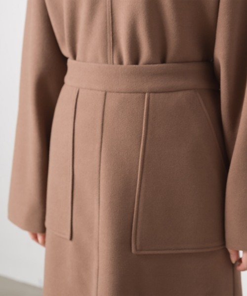 OMNES Supremo（オムネス　スプレモ）の「圧縮ジャージAラインスカート（スカート・レディース・ブラック/ベージュ/ブラウン・FREE）」の20枚目の写真