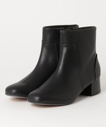 Clarks | Marilyn Boot / マリリンブーツ（ブラックシンセティック）(ブーツ)