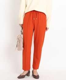 ◆【S-3L】カットジョーゼットジョガーパンツ