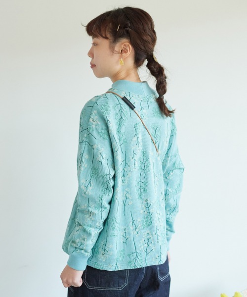 chambre de charme（シャンブルドゥシャーム）の「cdc 菜の花畑ジャカード　プルオーバー（Tシャツ/カットソー・レディース・オフホワイト/ブルー・FREE）」の20枚目の写真