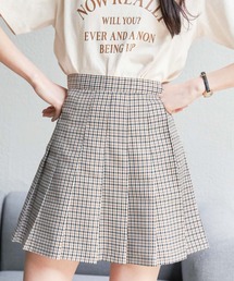 WEGO | WEGO/【サイズ調整アジャスター付き】プリーツミニスカート(スカート)