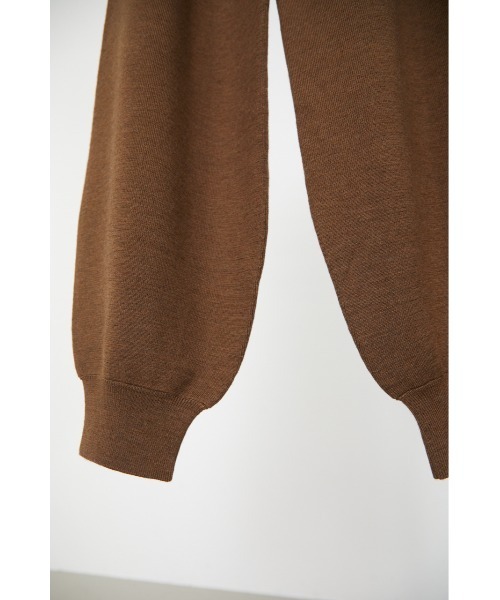 RIM.ARK(リムアーク)の「Relax knit PT(その他パンツ・レディース・グレー/ダークネイビー/キャメル・36/38)」の15枚目の写真