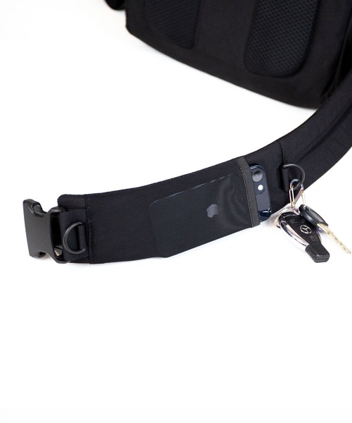 wdl.（ワームデザインラボ）の「【wdl./ダブリューディーエル】DELTA / COMMUTER MESSENGER（メッセンジャーバッグ・メンズ・ブラック・FREE）」の11枚目の写真