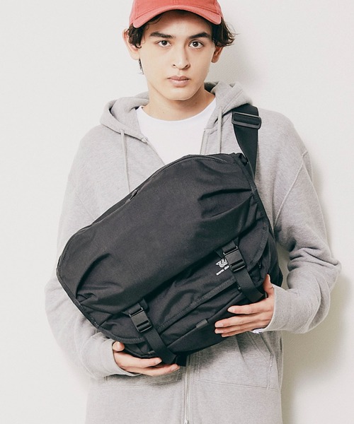 wdl.（ワームデザインラボ）の「【wdl./ダブリューディーエル】DELTA / COMMUTER MESSENGER（メッセンジャーバッグ・メンズ・ブラック・FREE）」の12枚目の写真