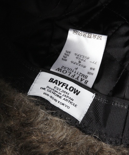 BAYFLOW(ベイフロー)の「フライトキャップ(キャップ・メンズ・ブラック/グレー/その他1・FREE)」の13枚目の写真
