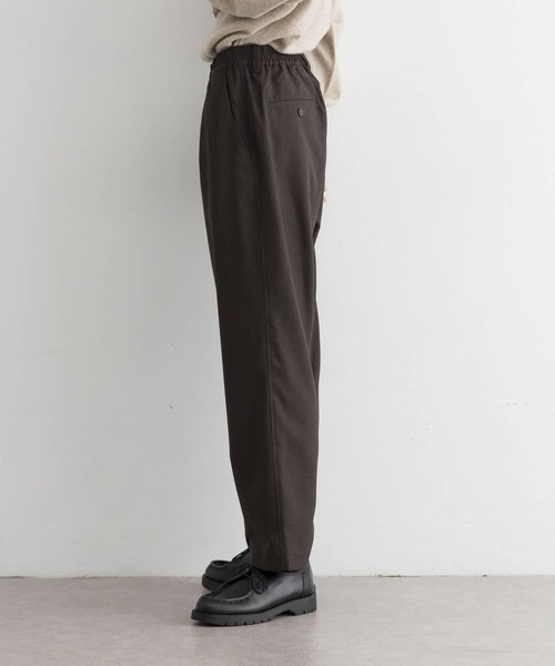 URBAN RESEARCH（アーバンリサーチ）の「ウールサキソニーイージーパンツ（その他パンツ・メンズ・ブラック/ダークブラウン・MEDIUM/LARGE）」の15枚目の写真