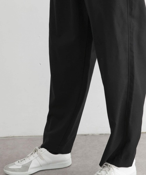 URBAN RESEARCH（アーバンリサーチ）の「ウールサキソニーイージーパンツ（その他パンツ・メンズ・ブラック/ダークブラウン・MEDIUM/LARGE）」の4枚目の写真