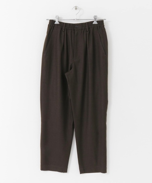URBAN RESEARCH（アーバンリサーチ）の「ウールサキソニーイージーパンツ（その他パンツ・メンズ・ブラック/ダークブラウン・MEDIUM/LARGE）」の16枚目の写真
