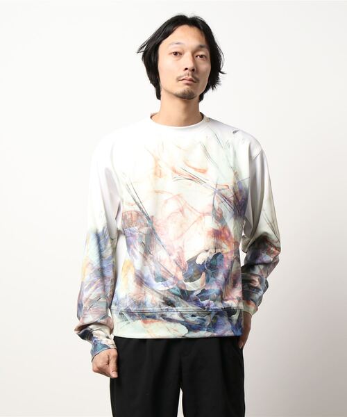 Wizzard(ウィザード)の「Wizzard ウィザード / PRINT FAB SWEAT / WDH22-004(スウェット・メンズ・ナチュラル・1/2/3)」の10枚目の写真