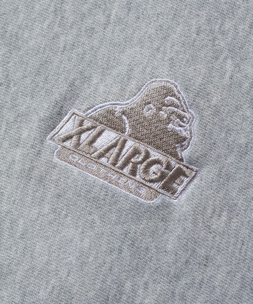 XLARGE（エクストララージ）の「XLARGE×Champion OLD OG CREWNECK SWEAT（スウェット・メンズ・ホワイト/ブラック/アッシュ/ネイビー/グリーン・M/XL/S/L）」の11枚目の写真