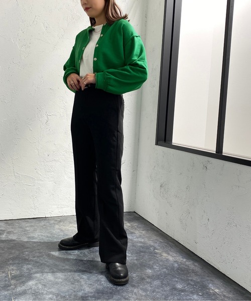 apres jour mignon（アプレジュールミニョン）の「アソートスラックスパンツ【ZOZOTOWN限定アイテム】（スラックス・レディース・グリーン系その他/ブラック/ブラック系その他/その他・X-LARGE/MEDIUM/SMALL）」の9枚目の写真