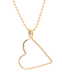 ROSE BUD | (BY BOE) 385 OPEN HEART NECKLACE(ネックレス)