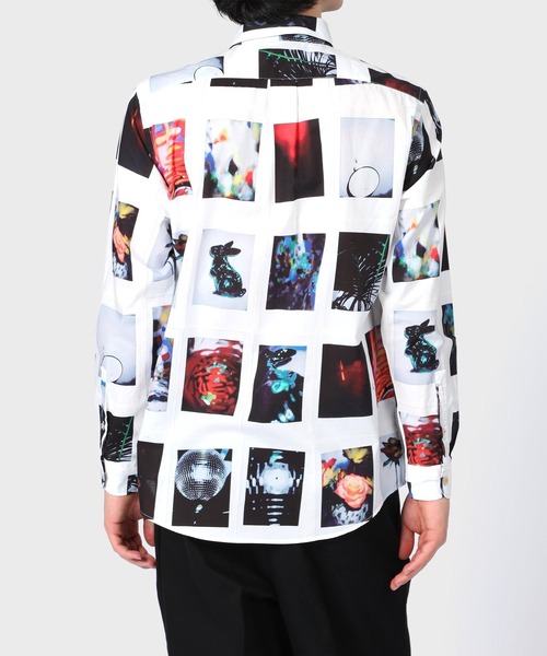 PS Paul Smith ポールスミス　ブロッキンググラフィック シャツ 中古・古着通販】PS Paul Smith (PSポールスミス