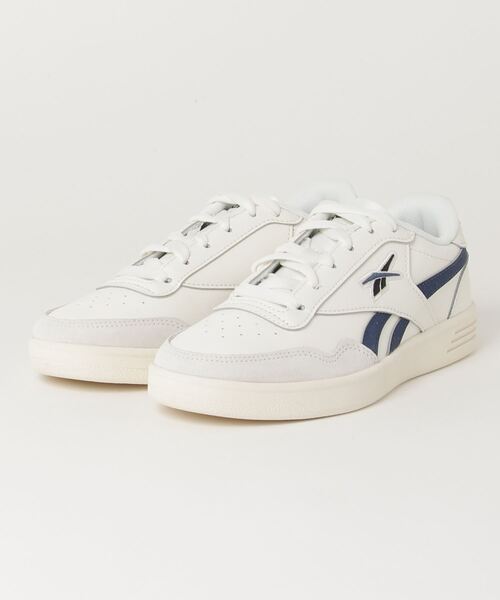 Reebok（リーボック）の「ロイヤル テック T / ROYAL TECHQUE T（スニーカー・メンズ・ホワイト×ブルー/ブラック・22.5cm/23.5cm/24.5cm/25.5cm/26.5cm/27.5cm/28.5cm/23.0cm/24.0cm/25.0cm/26.0cm/27.0cm/28.0cm/29.0cm/30.0cm/29.5cm/31cm）」の10枚目の写真