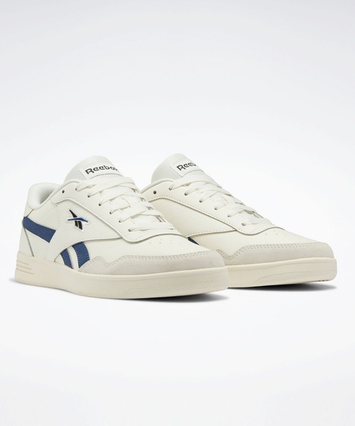 Reebok（リーボック）の「ロイヤル テック T / ROYAL TECHQUE T（スニーカー・メンズ・ホワイト×ブルー/ブラック・22.5cm/23.5cm/24.5cm/25.5cm/26.5cm/27.5cm/28.5cm/23.0cm/24.0cm/25.0cm/26.0cm/27.0cm/28.0cm/29.0cm/30.0cm/29.5cm/31cm）」の8枚目の写真