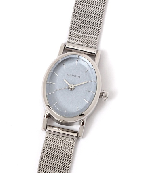 LEPSIM（レプシィム）の「オーバルメッシュウォッチ　256763（アナログ腕時計・レディース・シルバー/ゴールド・ONE SIZE）」の2枚目の写真