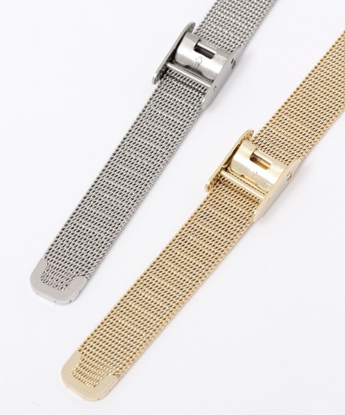 LEPSIM（レプシィム）の「オーバルメッシュウォッチ　256763（アナログ腕時計・レディース・シルバー/ゴールド・ONE SIZE）」の5枚目の写真