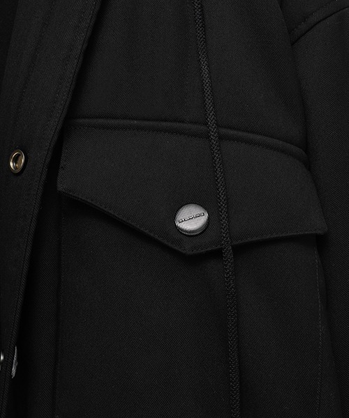 MASONPRINCE(メイソンプリンス)の「【MASONPRINCE】Oversized hooded shirt blouson MF4023(その他アウター・メンズ・ブラウン/グレー/ブラック・S/L/M)」の17枚目の写真