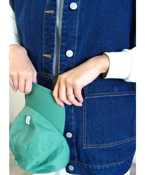 MLI'A（エムリア）の「デニム/ベスト（その他アウター・レディース・ブルー系8/インディゴブルー・M）」の19枚目の写真