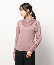 axes femme | バラフリルスタンドインナー(Tシャツ/カットソー)