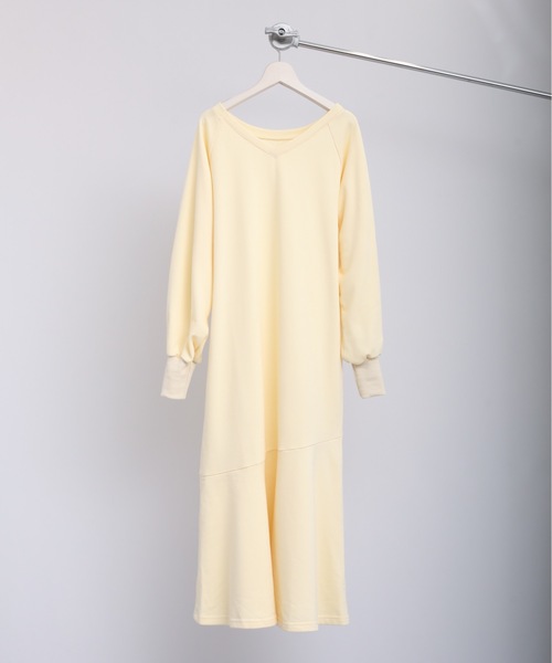 ap retro（アプレトロ）の「マーメイド前後２WAY ワンピース（ワンピース・レディース・ブラック/アイボリー/杢グレー/ブルー・FREE）」の13枚目の写真