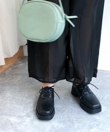 厚底レースアップシューズ -6701305