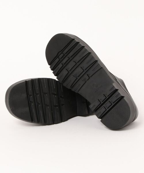 Fabby fabby(ファビィーファビィー)の「タンクソールトラックソールレースアップシューズ(ドレスシューズ・レディース・ブラック/オフホワイト・MEDIUM/SMALL/LARGE)」の4枚目の写真