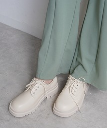 Fabby fabby | タンクソールトラックソールレースアップシューズ(ドレスシューズ)