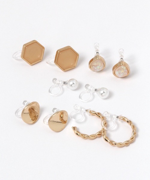 5setノンホールオメガイヤリング イヤリング Studio Clip スタディオクリップ のファッション通販 Zozotown