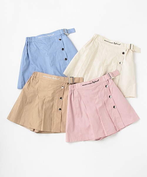 by LOVEiT（バイラビット）の「ラップキュロット（その他パンツ・キッズ・ブルー/アイボリー/モカ/ピンク・130cm/160cm/120cm/150cm/140cm）」の15枚目の写真