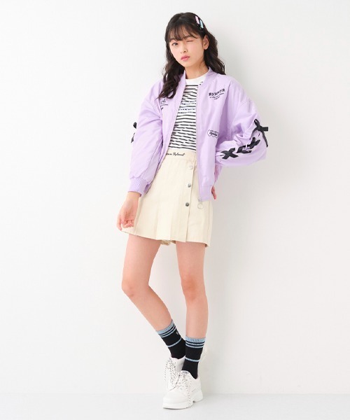 by LOVEiT（バイラビット）の「ラップキュロット（その他パンツ・キッズ・ブルー/アイボリー/モカ/ピンク・130cm/160cm/120cm/150cm/140cm）」の17枚目の写真