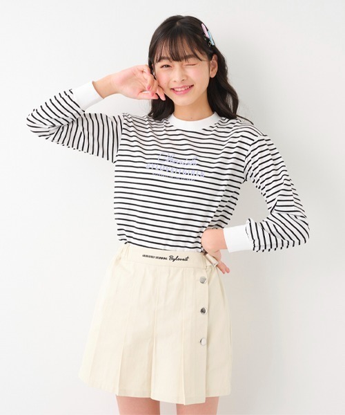 by LOVEiT（バイラビット）の「ラップキュロット（その他パンツ・キッズ・ブルー/アイボリー/モカ/ピンク・130cm/160cm/120cm/150cm/140cm）」の18枚目の写真