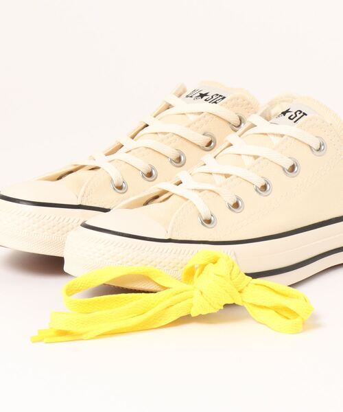 CONVERSE（コンバース）の「converse コンバース ALL STAR BURNT COLORS OX レディース/メンズスニーカー(オールスターバーントカラーズOX) 1SC821/1SC822/1SC823（スニーカー・レディース・オフホワイト/ブルー/レッド・23.0cm/23.5cm/26.5cm/27.0cm/25.5cm/28.0cm/25.0cm/27.5cm/24.5cm/26.0cm/24.0cm）」の4枚目の写真