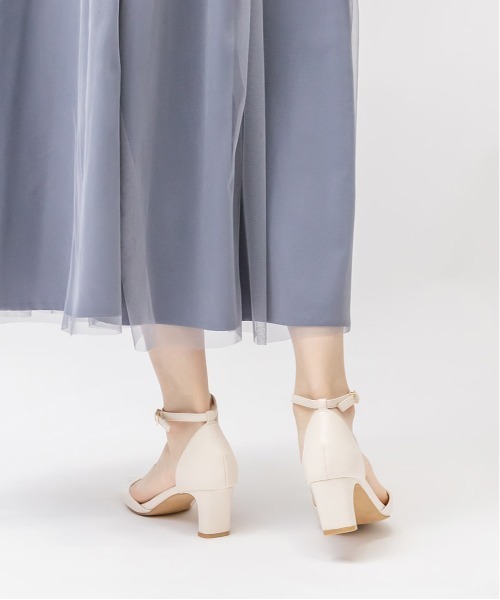 RANDA（ランダ）の「ソフト セパレートパンプス（パンプス・レディース・ゴールド/アイボリー/ブラック・S/L/M/LL）」の8枚目の写真