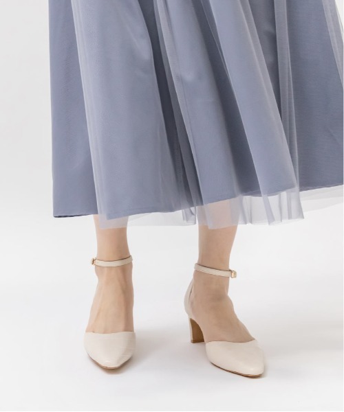 RANDA（ランダ）の「ソフト セパレートパンプス（パンプス・レディース・ゴールド/アイボリー/ブラック・S/L/M/LL）」の4枚目の写真