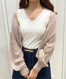 カップ付きレースインナー【ZOZOTOWN限定アイテム】