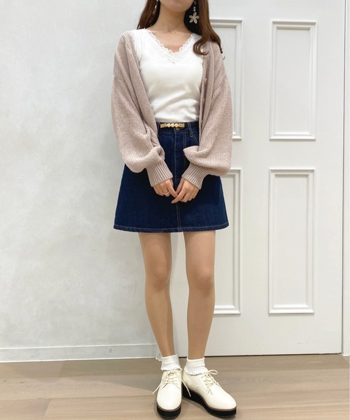 apres jour（アプレジュール）の「カップ付きレースインナー【ZOZOTOWN限定アイテム】（キャミソール・レディース・アイボリー/オフホワイト/ブラック・フリー/X-LARGE）」の9枚目の写真