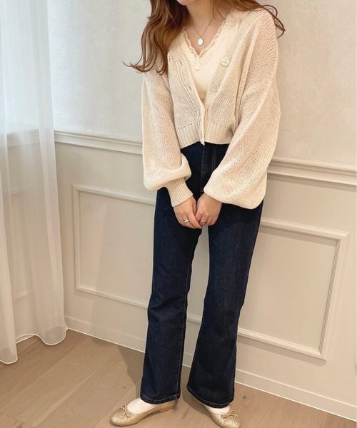 apres jour（アプレジュール）の「カップ付きレースインナー【ZOZOTOWN限定アイテム】（キャミソール・レディース・アイボリー/オフホワイト/ブラック・フリー/X-LARGE）」の16枚目の写真