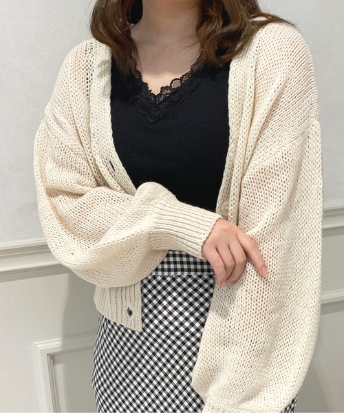 apres jour（アプレジュール）の「カップ付きレースインナー【ZOZOTOWN限定アイテム】（キャミソール・レディース・アイボリー/オフホワイト/ブラック・フリー/X-LARGE）」の20枚目の写真