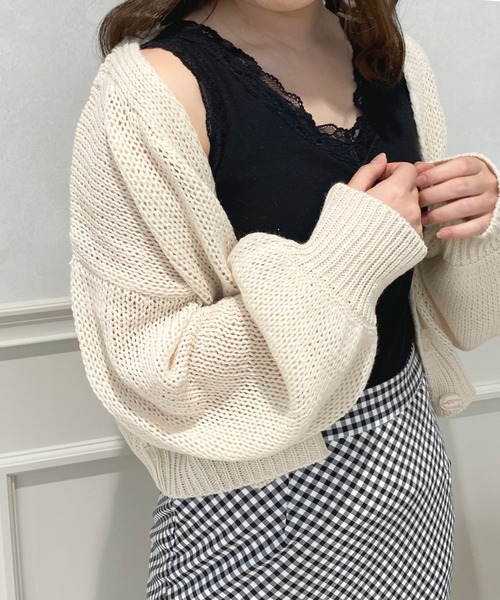 apres jour（アプレジュール）の「カップ付きレースインナー【ZOZOTOWN限定アイテム】（キャミソール・レディース・アイボリー/オフホワイト/ブラック・フリー/X-LARGE）」の22枚目の写真