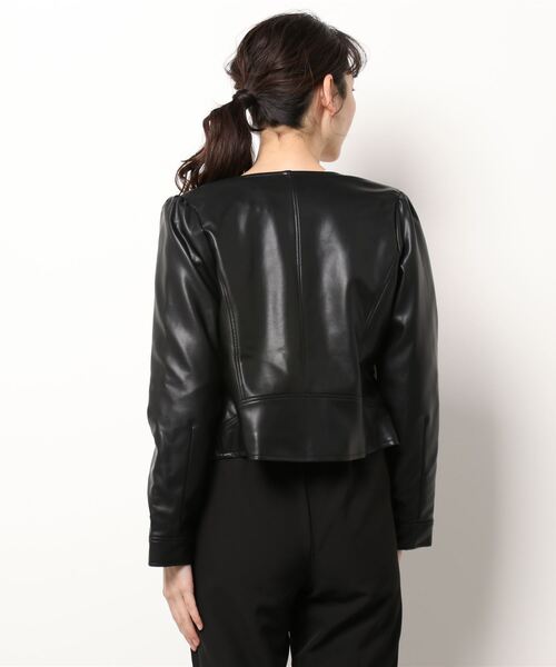 MISCH MASCH（ミッシュマッシュ）の「フェイクレザージャケット