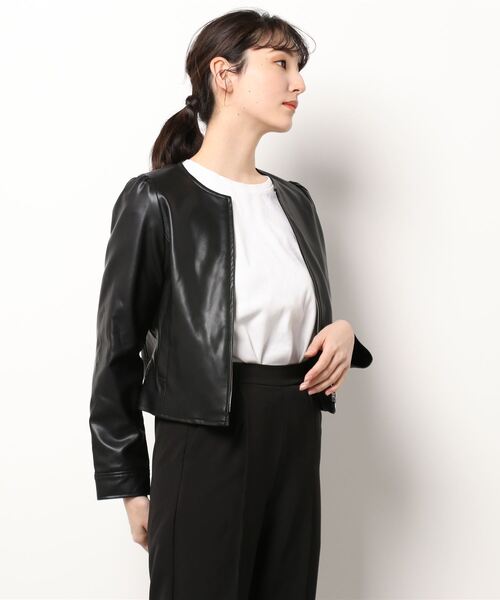 MISCHMASCH ライダースジャケット　※未使用 MISCH MASCH（ミッシュマッシュ）の「フェイクレザージャケット