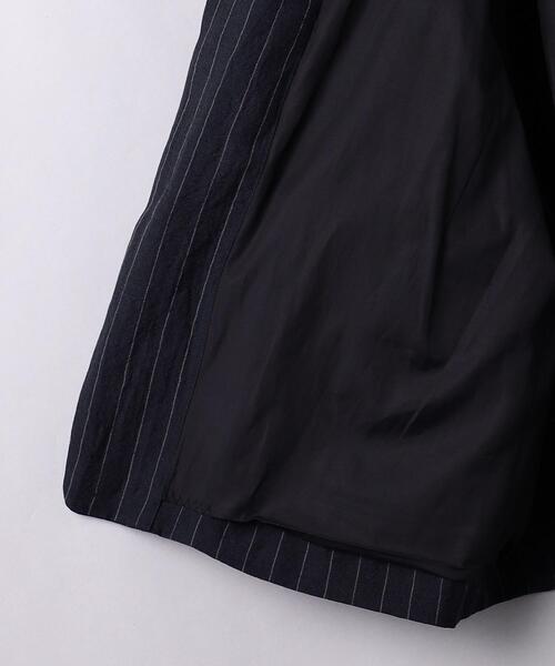 HAVERSACK（ハバーザック）の「＜Haversack（ハバーサック）＞ ピンストライプ ジャケット（テーラードジャケット・メンズ・ネイビー・M/L/S）」の6枚目の写真