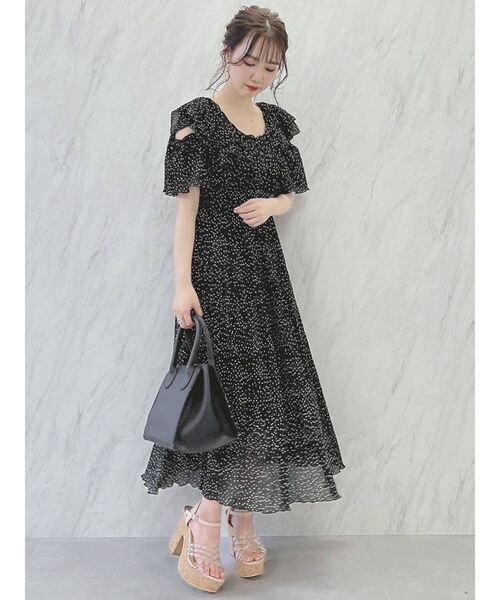 dazzlin(ダズリン)の「コルクヒールサンダル(サンダル・レディース・ブラック/ベージュ/ブラウン/クリア・SMALL/MEDIUM/LARGE)」の7枚目の写真