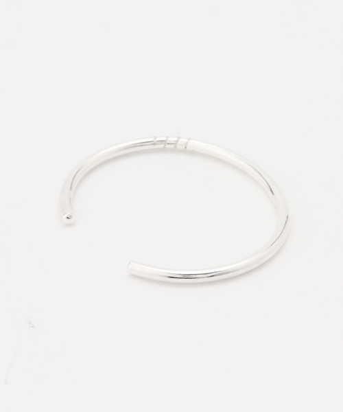BEAMS（ビームス）の「ACE by morizane / 4スパイラル バングル（バングル/リストバンド・メンズ・シルバー・MEDIUM）」の9枚目の写真