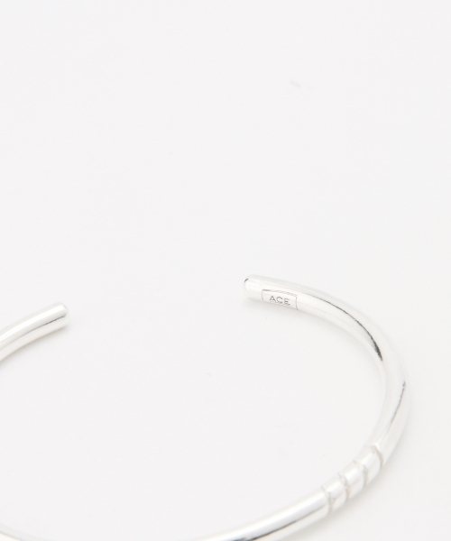 BEAMS（ビームス）の「ACE by morizane / 4スパイラル バングル（バングル/リストバンド・メンズ・シルバー・MEDIUM）」の10枚目の写真